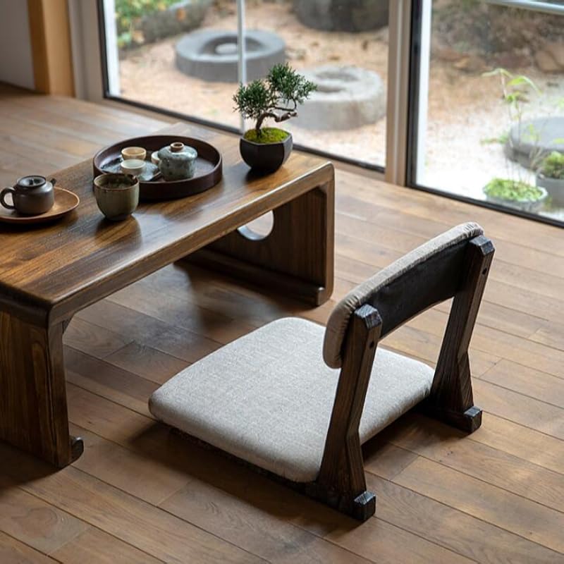 Amazon.com: DAMEDAI Japanese Style Tatami Meditation Legless Chair